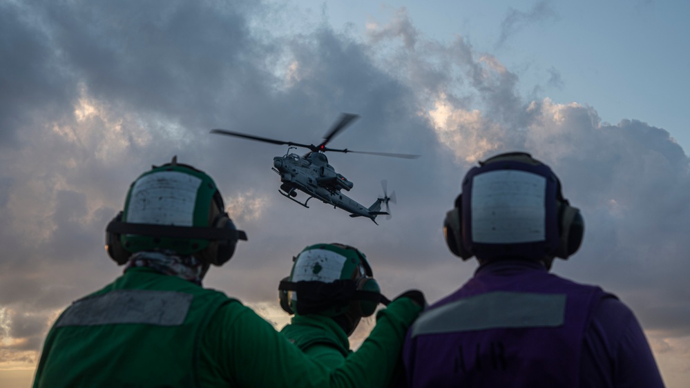 USS New York Flight Operations