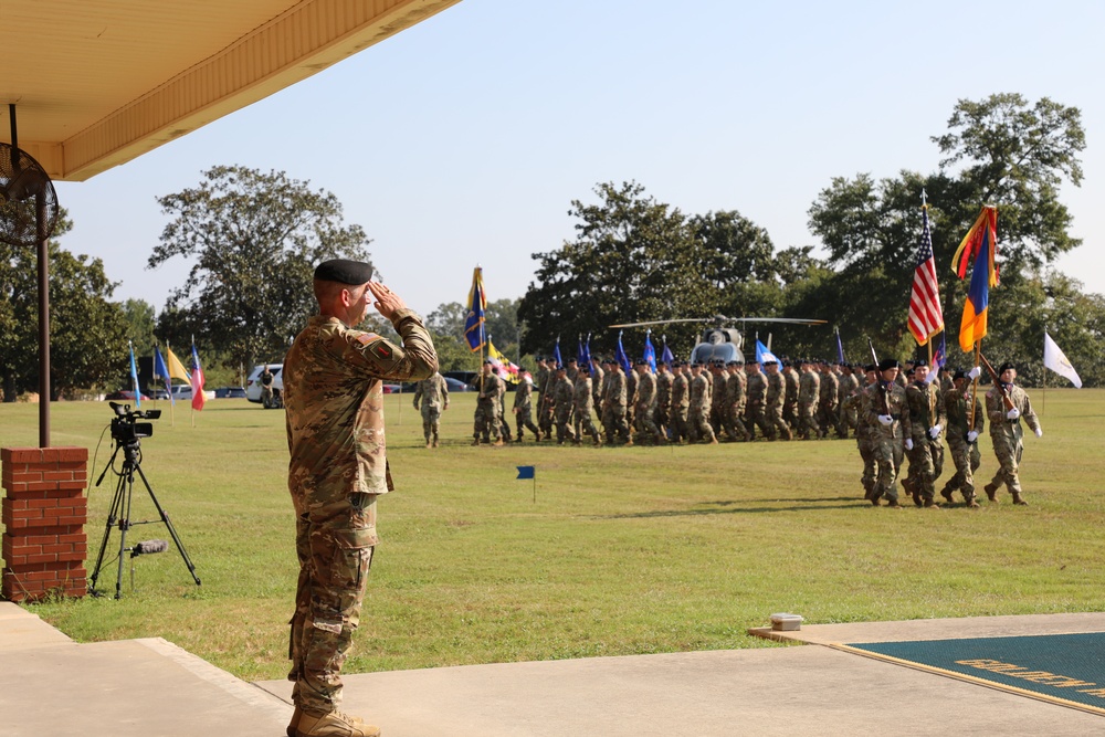 1st Aviation Brigade Change of Command