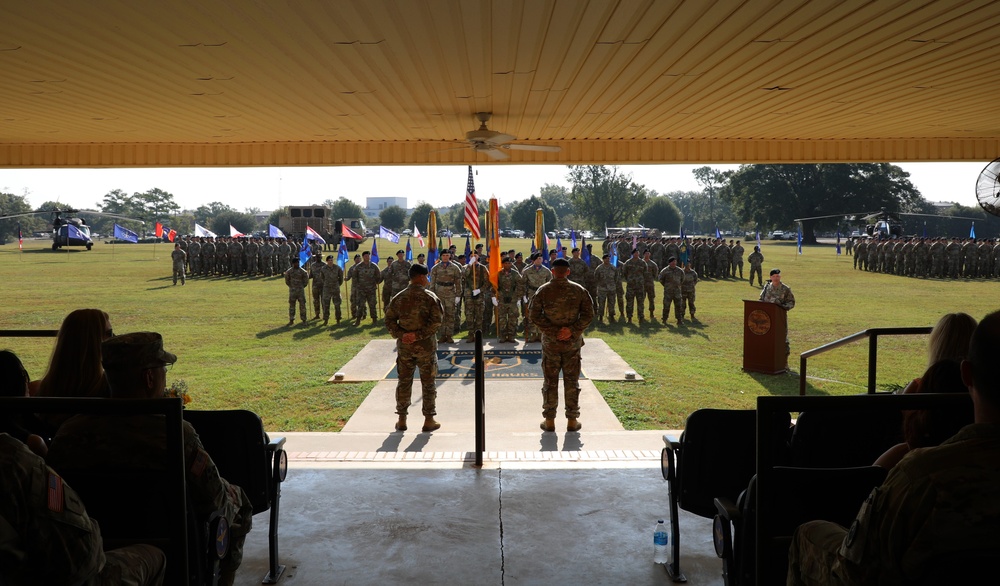 1st Aviation Brigade Change of Command