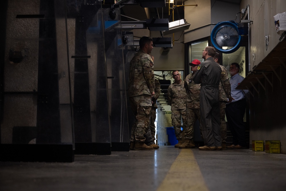 Lt. Gen. Russ L. Mack visits the 4th Fighter Wing