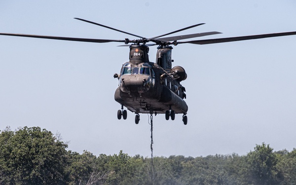 Oklahoma Army National Guard helicopter crew activated for wildfire fighting
