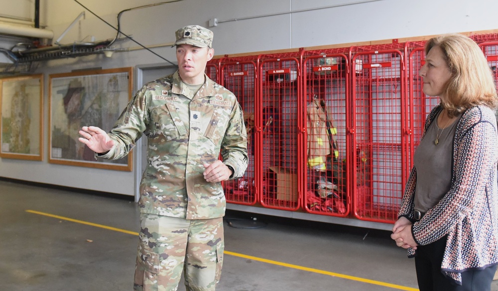 U.S. Representative Kim Schrier Visits Team McChord