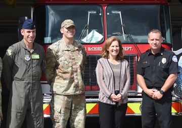 U.S. Representative Kim Schrier Visits Team McChord