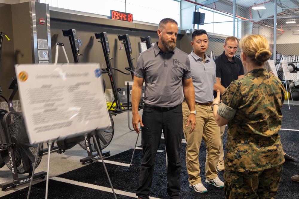 Medical Officer of the Marine Corps meets with MPOTFF to discuss capabilities