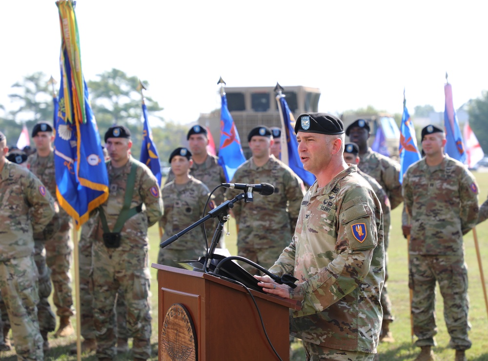 1st Aviation Brigade Change of Command