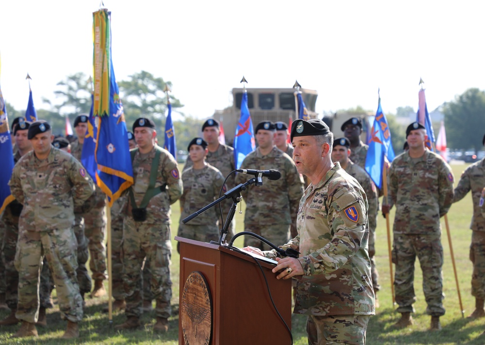 1st Aviation Brigade Change of Command