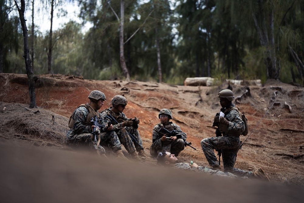 3d LLB Marines conduct Pololu Strike
