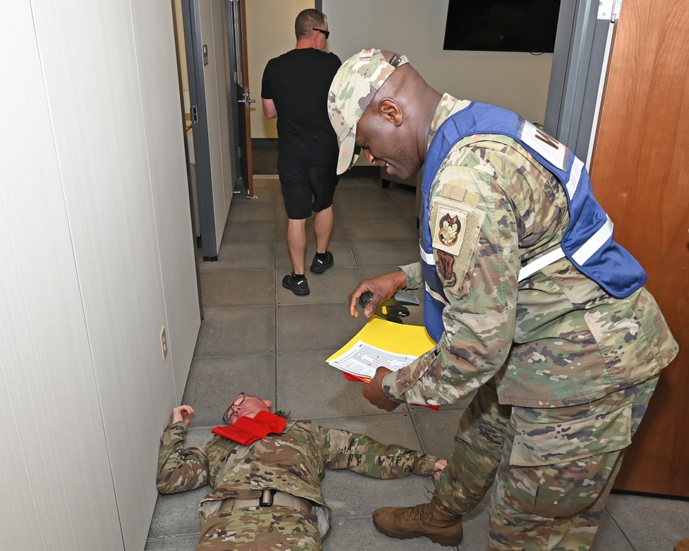 175th Wing tests response to active shooter scenario during exercise