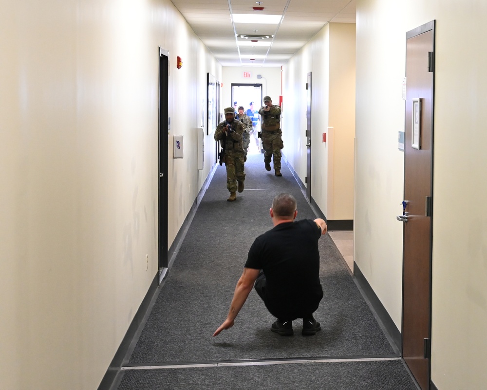 175th Wing tests response to active shooter scenario during exercise