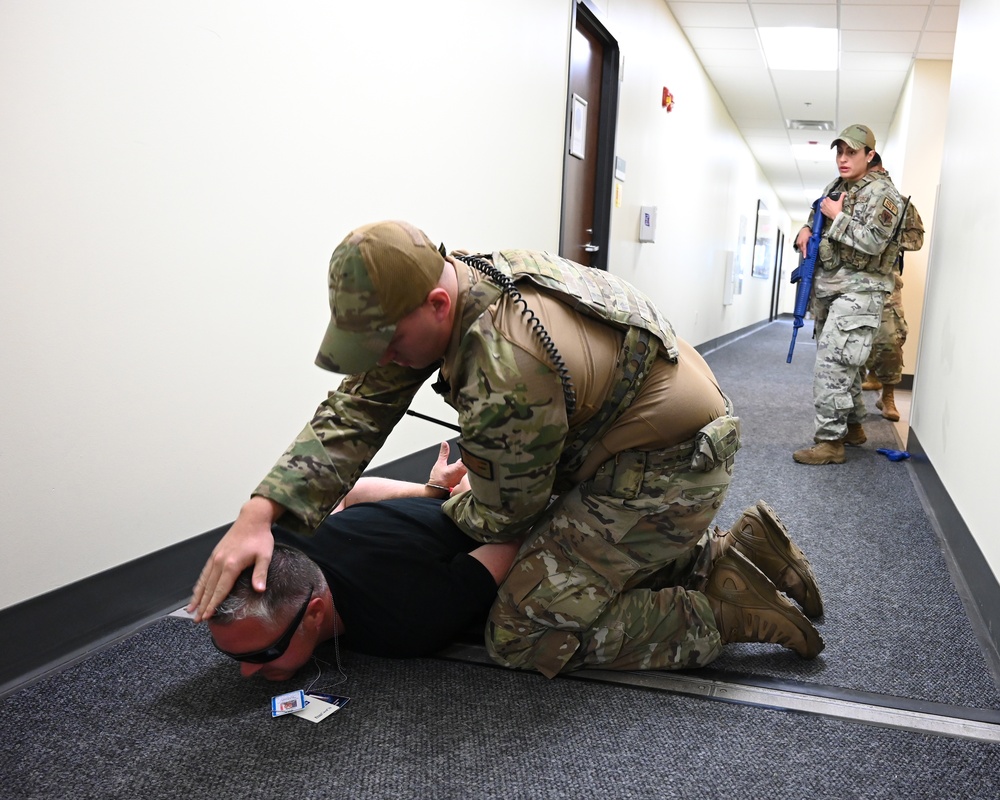 175th Wing tests response to active shooter scenario during exercise