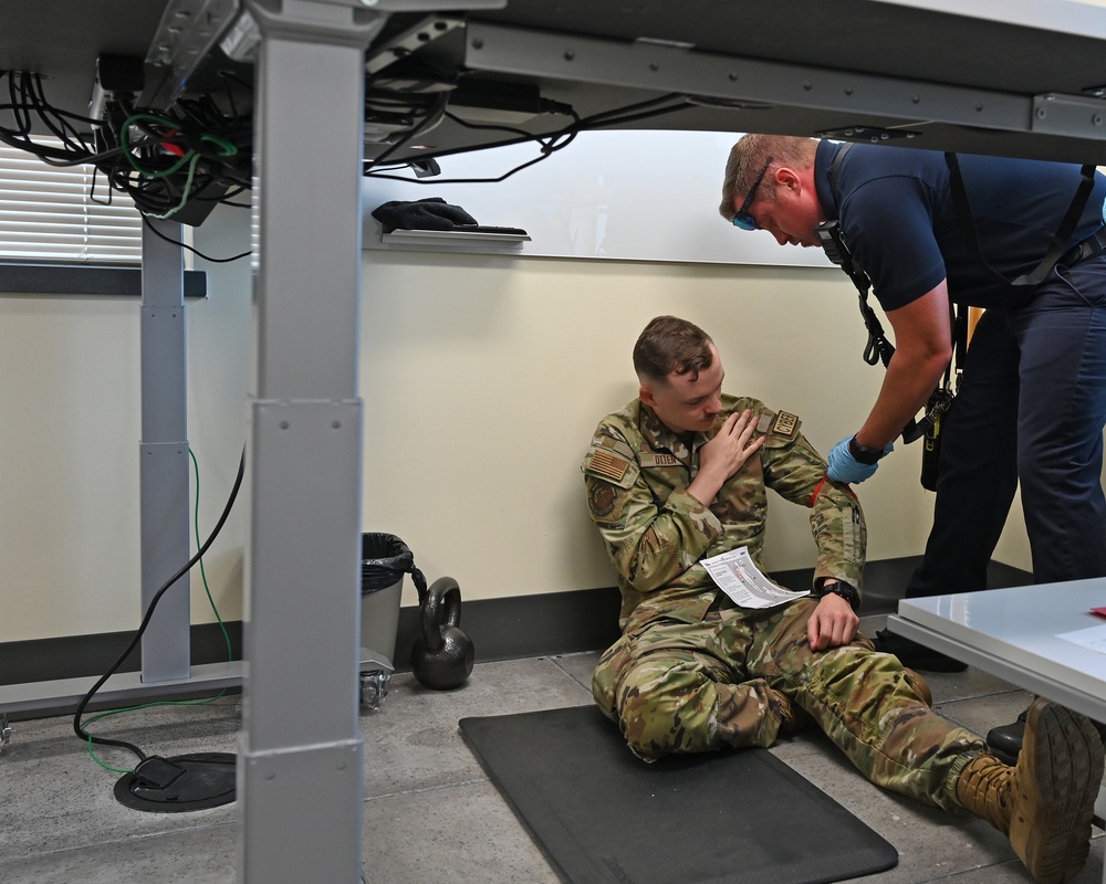 175th Wing tests response to active shooter scenario during exercise