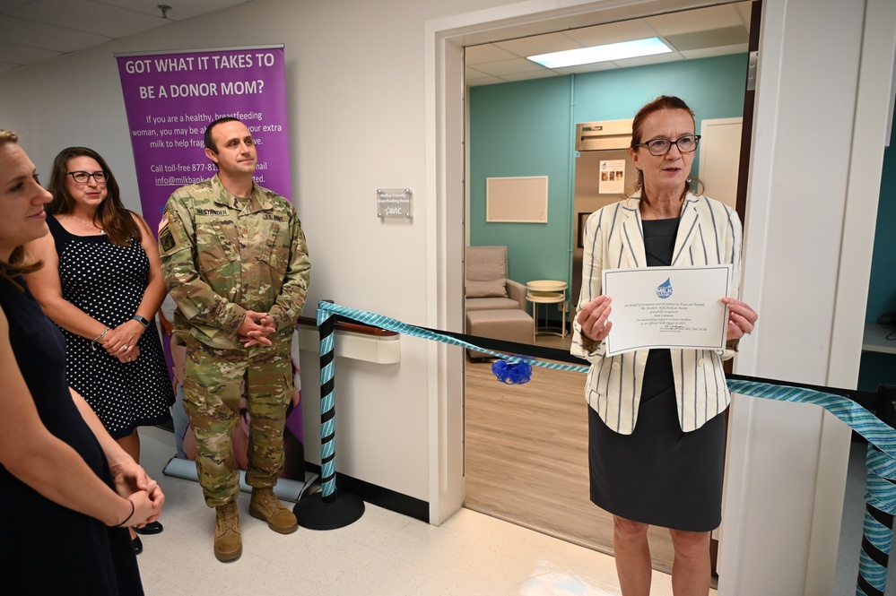 Fort Cavazos celebrates world breastfeeding with grand opening of Milk Depot