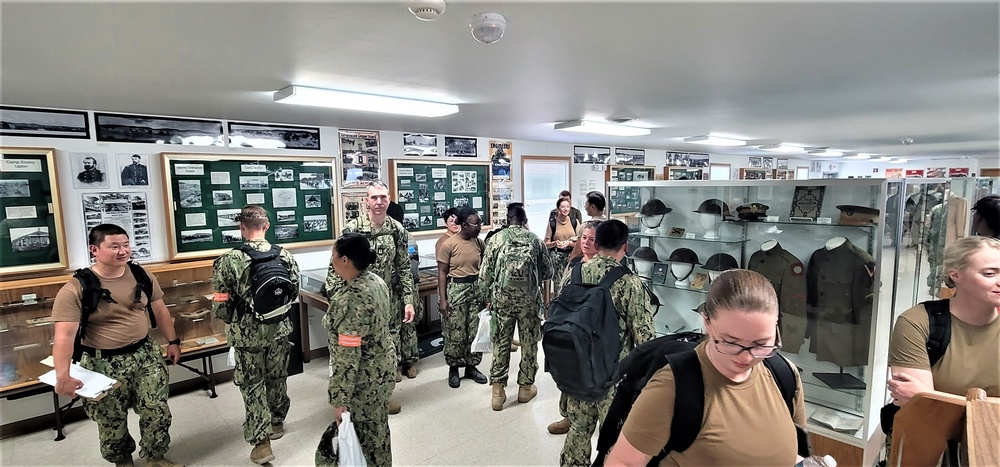 Navy meets Army history as Sailors pay visit to Fort McCoy’s Commemorative Area