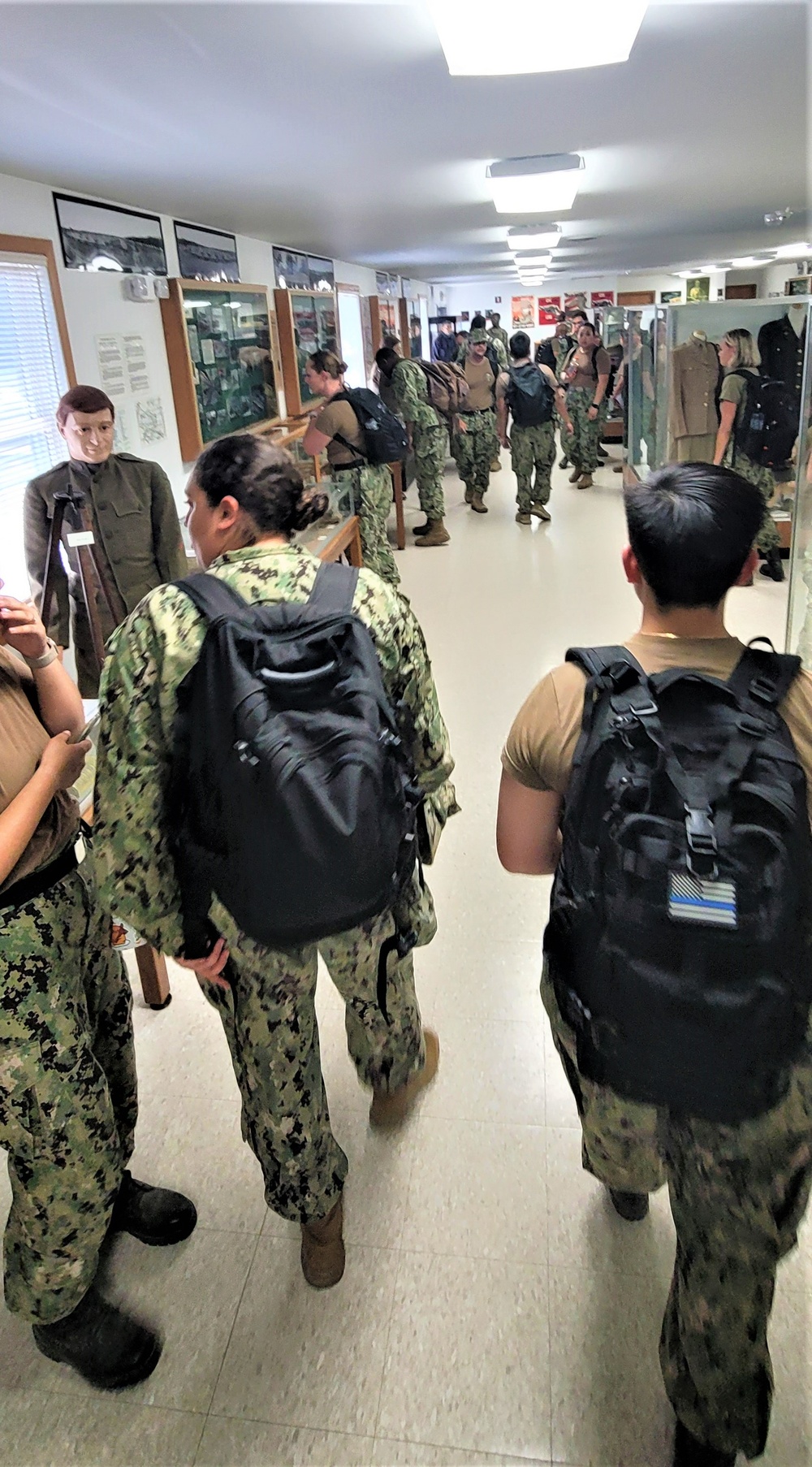 Navy meets Army history as Sailors pay visit to Fort McCoy’s Commemorative Area