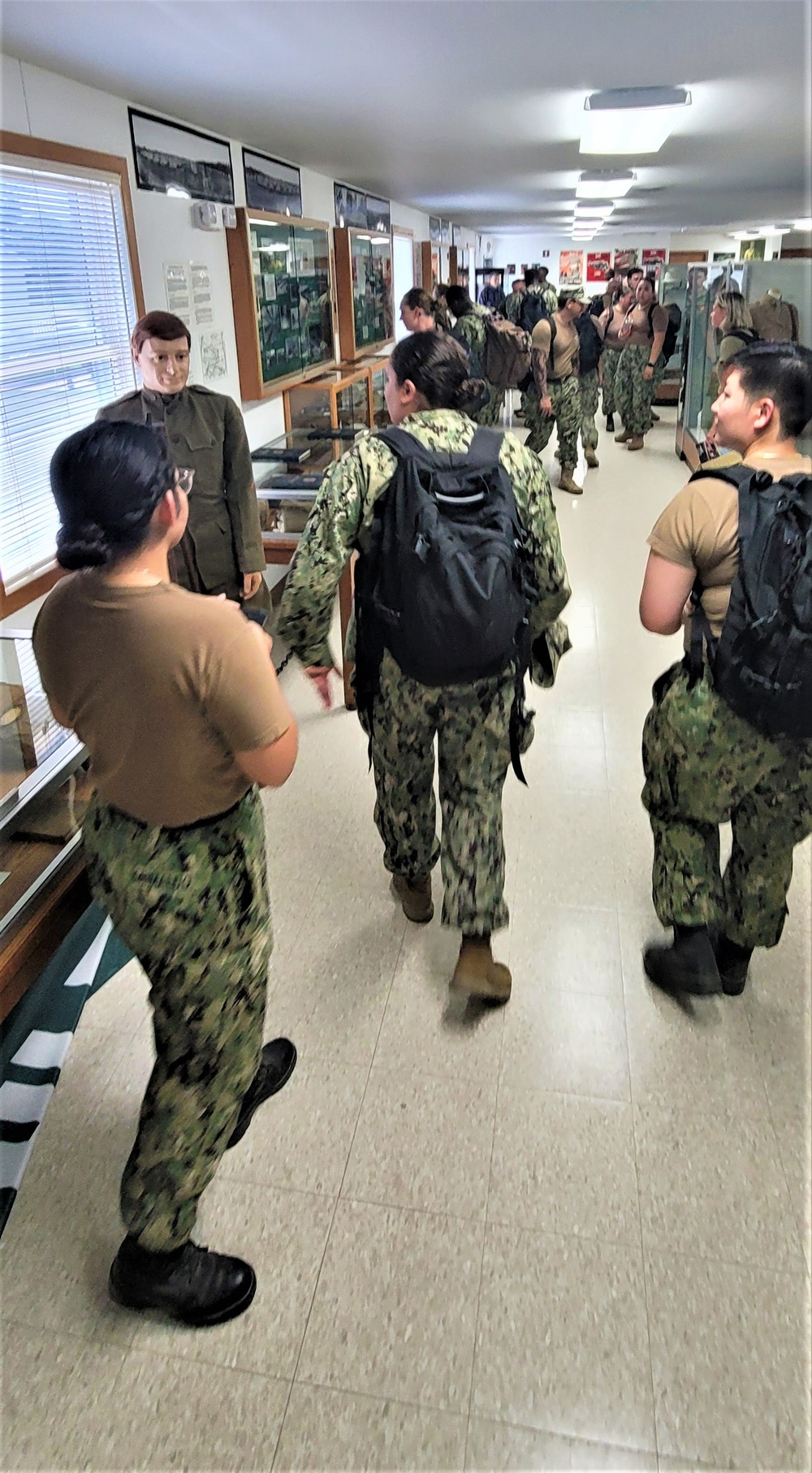 Navy meets Army history as Sailors pay visit to Fort McCoy’s Commemorative Area