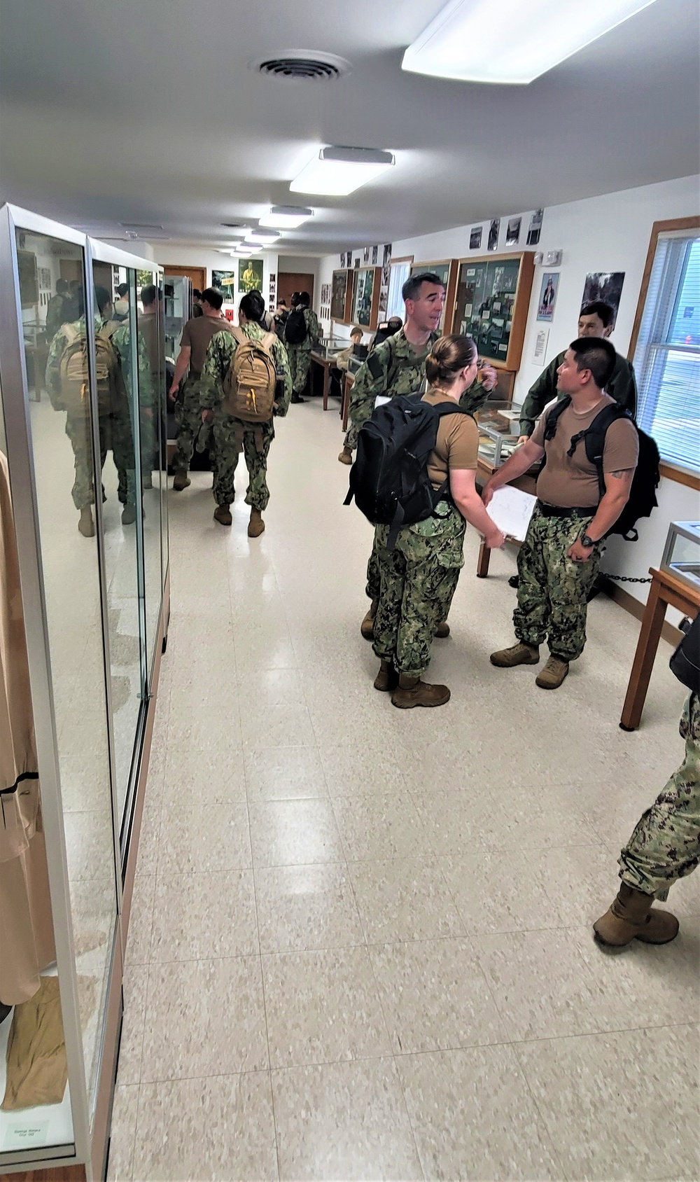 Navy meets Army history as Sailors pay visit to Fort McCoy’s Commemorative Area