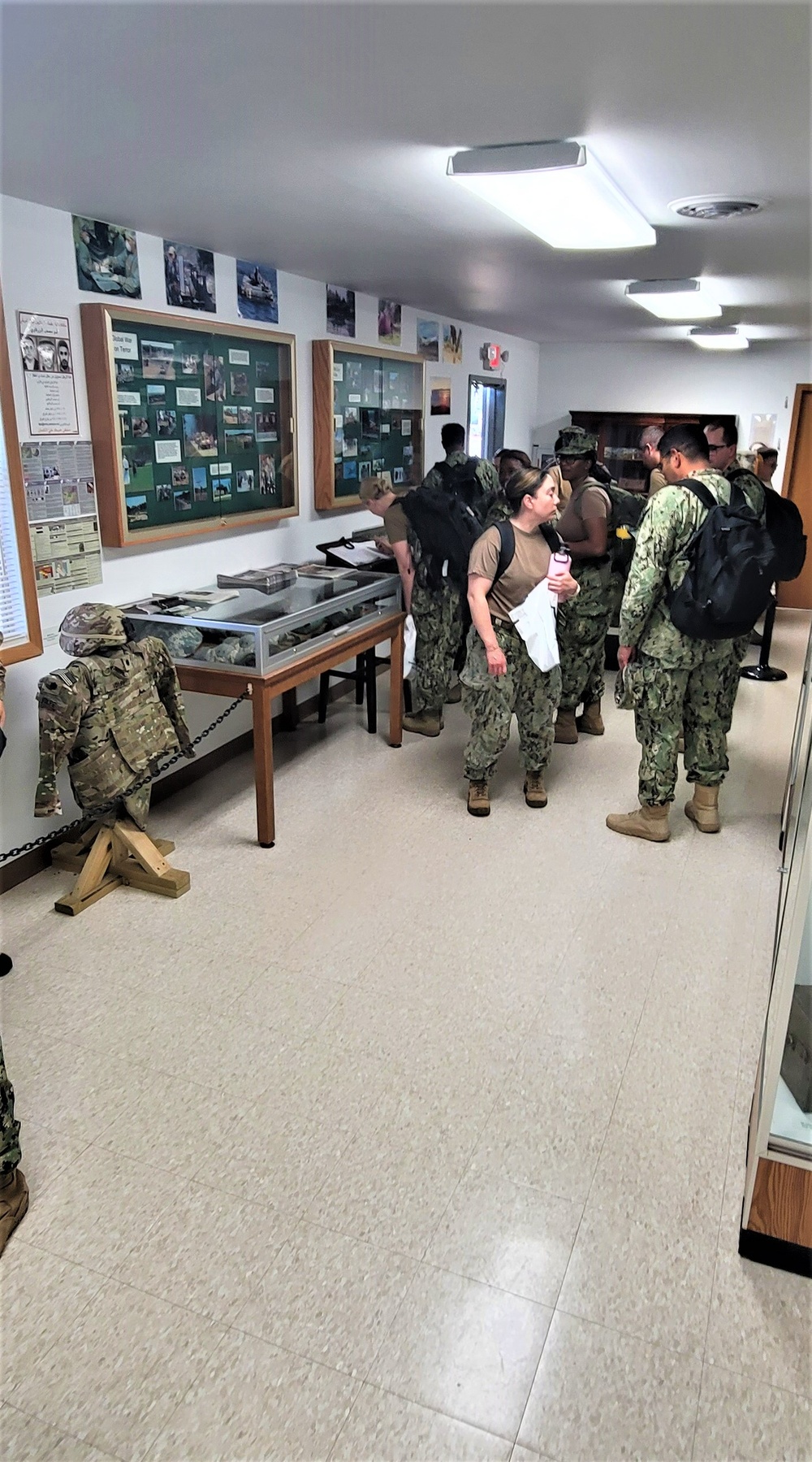 Navy meets Army history as Sailors pay visit to Fort McCoy’s Commemorative Area