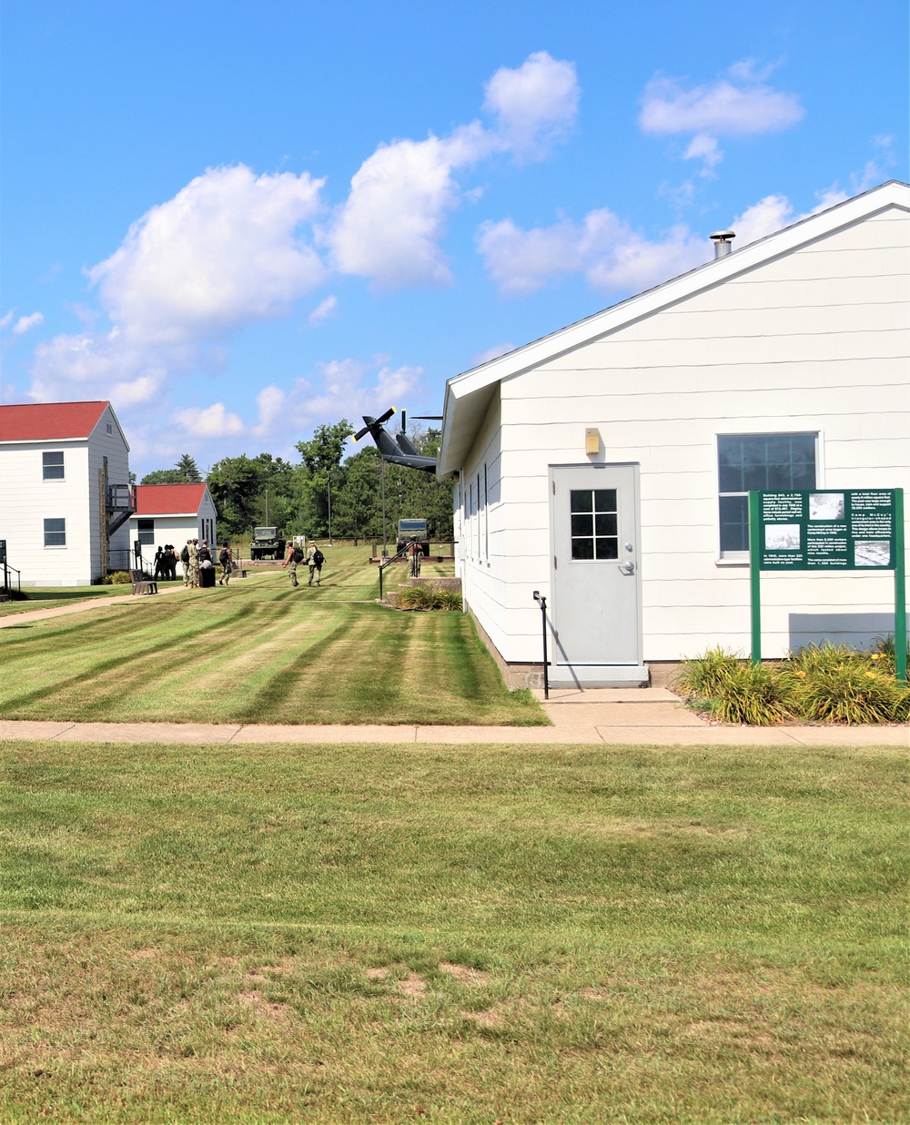 Navy meets Army history as Sailors pay visit to Fort McCoy’s Commemorative Area