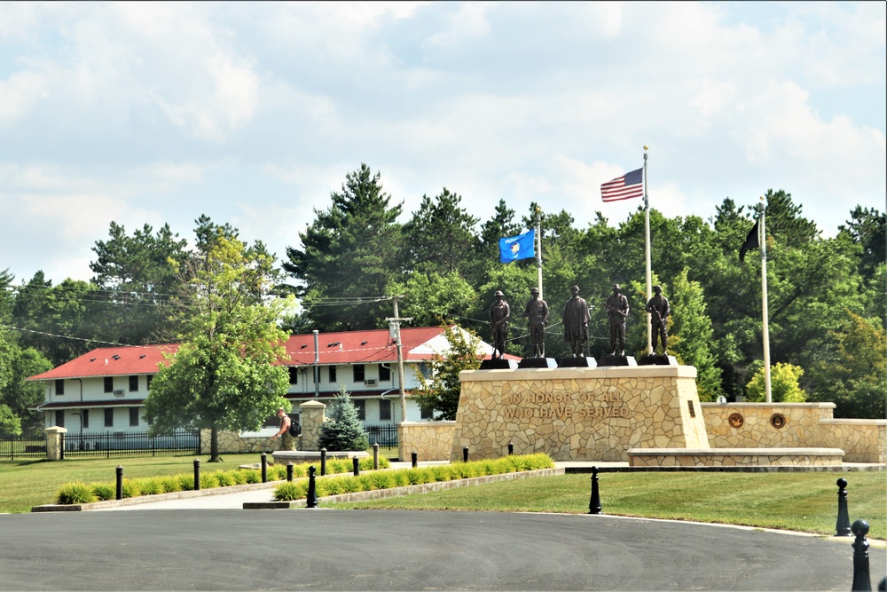 Navy meets Army history as Sailors pay visit to Fort McCoy’s Commemorative Area