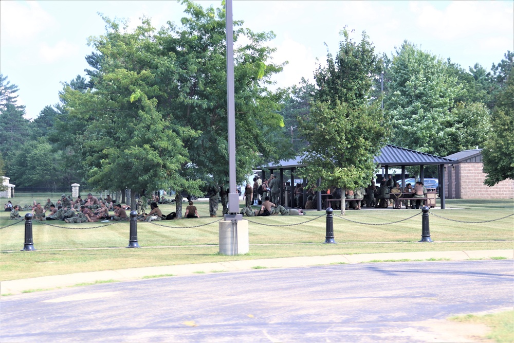 Navy meets Army history as Sailors pay visit to Fort McCoy’s Commemorative Area