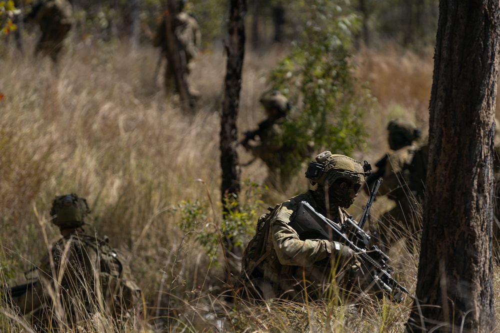 The 3rd Royal Australian Regiment conducts airmobile operations