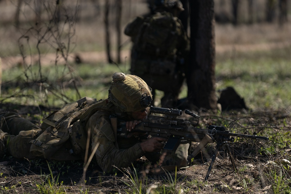 The 3rd Royal Australian Regiment conducts airmobile operations