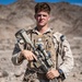 3/4 Marine receives achievement award while in the field