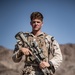 3/4 Marine receives achievement award while in the field