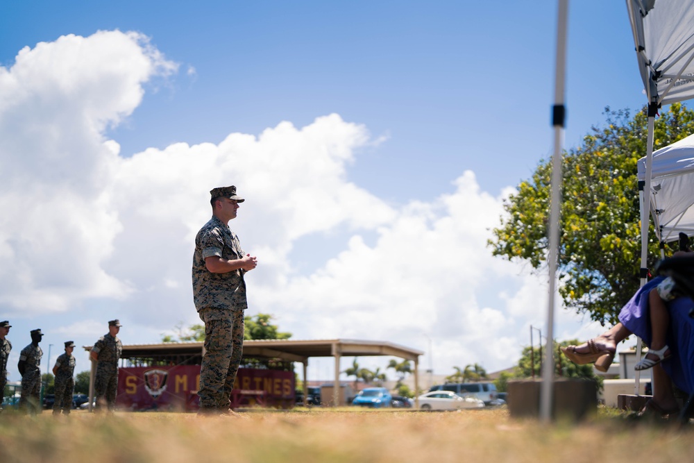 3d MLR H&amp;S Company Change of Command Ceremony