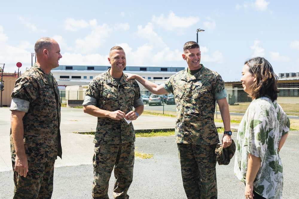 U.S. Representative Jill Tokuda Visits MCBH