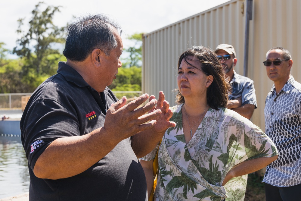 U.S. Representative Jill Tokuda Visits MCBH