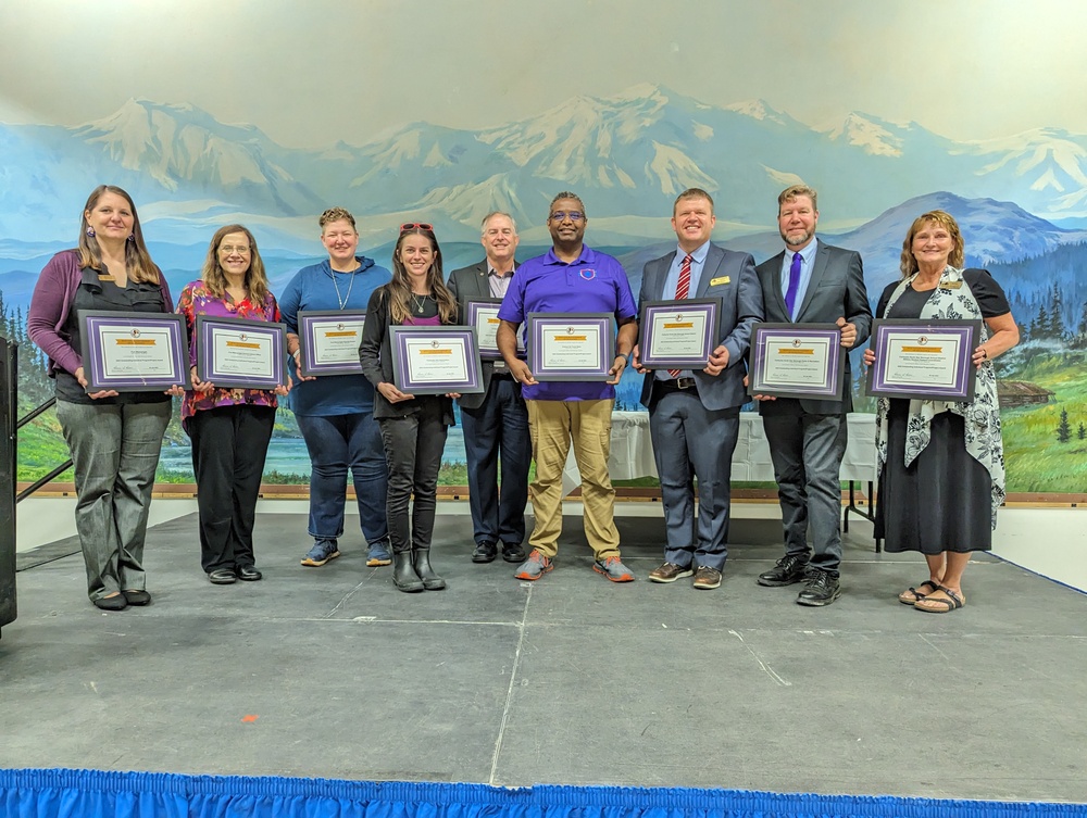 Fairbanks area military and community organizations win national award