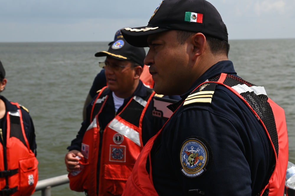 Coast Guard and Mexican navy train together to tackle illegal, unreported and unregulated fishing