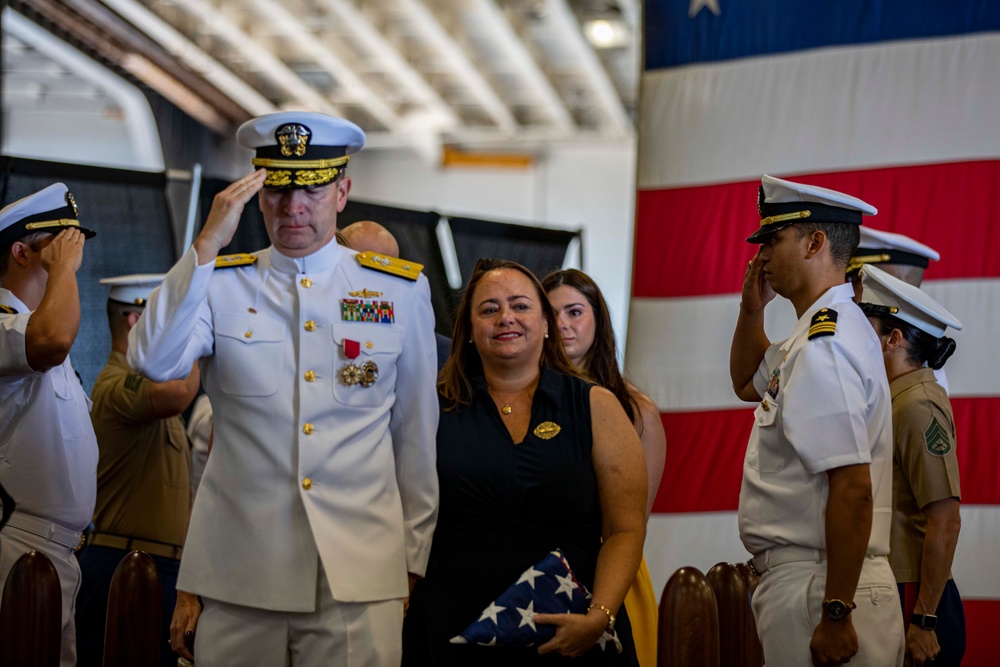 Expeditionary Strike Group Two Change of Command Ceremony