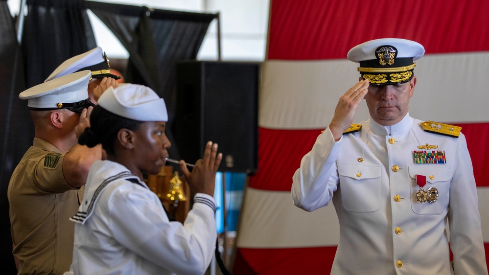 Expeditionary Strike Group Two Change of Command Ceremony