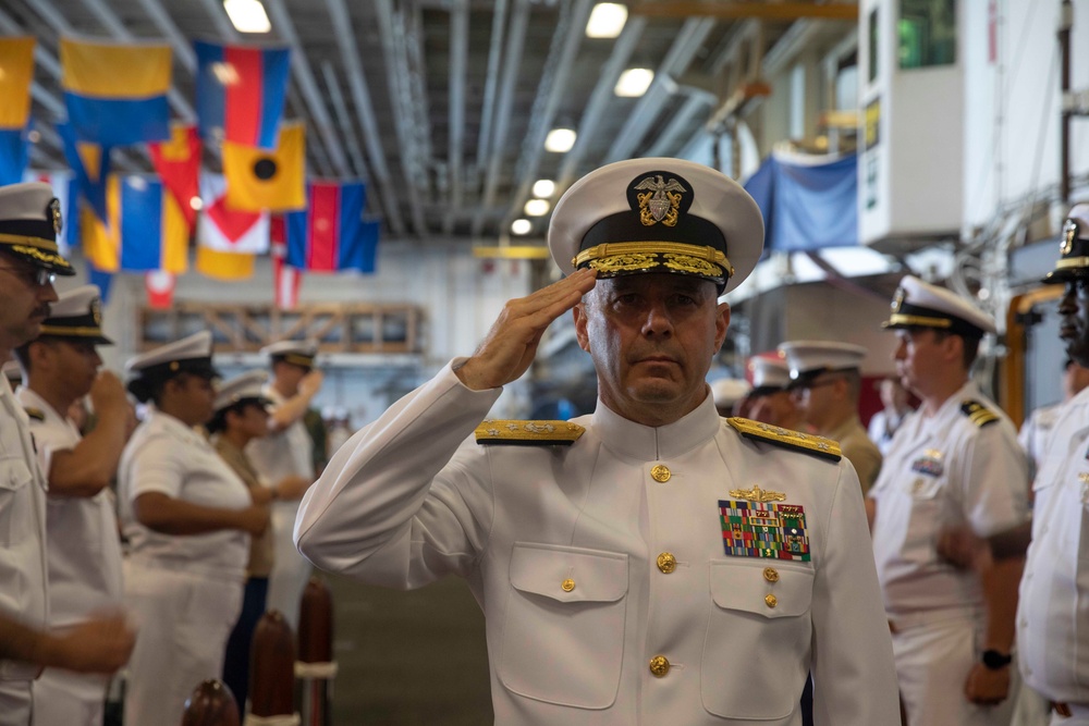 Expeditionary Strike Group Two Change of Command Ceremony