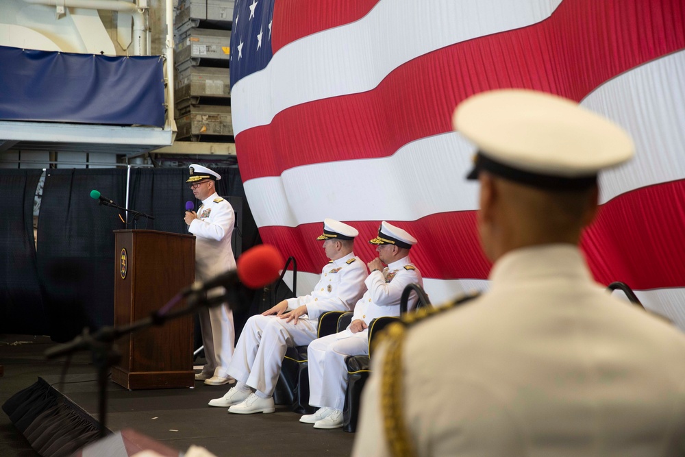 Expeditionary Strike Group Two Change of Command Ceremony