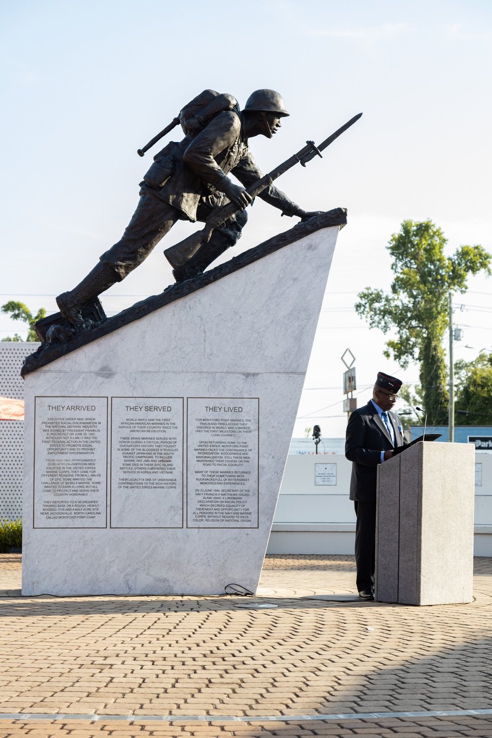 Montford Point Marine Day Ceremony