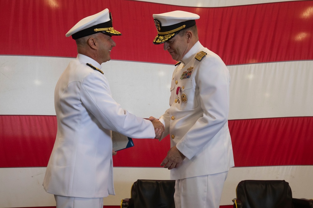 Expeditionary Strike Group Two Change of Command Ceremony