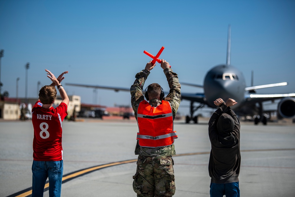 2nd KC-46A Pegasus arrives at Travis AFB