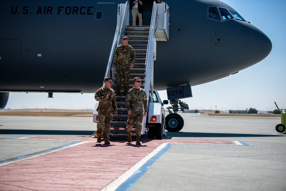 2nd KC-46A Pegasus arrives at Travis AFB