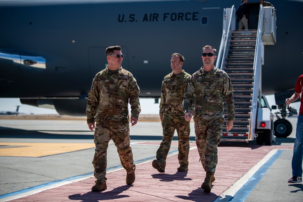 2nd KC-46A Pegasus arrives at Travis AFB