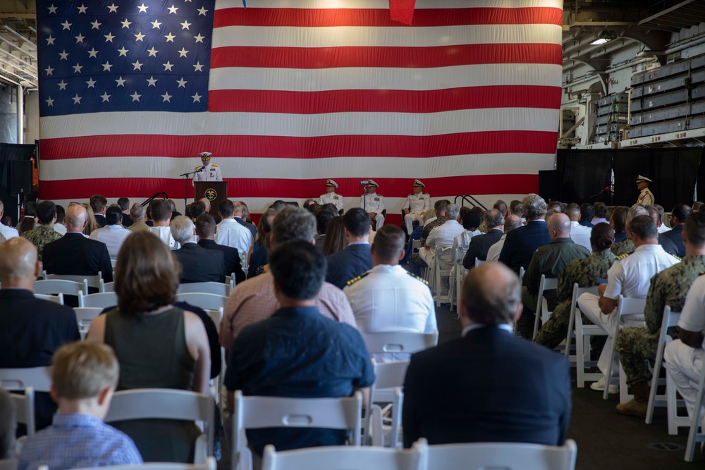 Expeditionary Strike Group Two Change of Command Ceremony