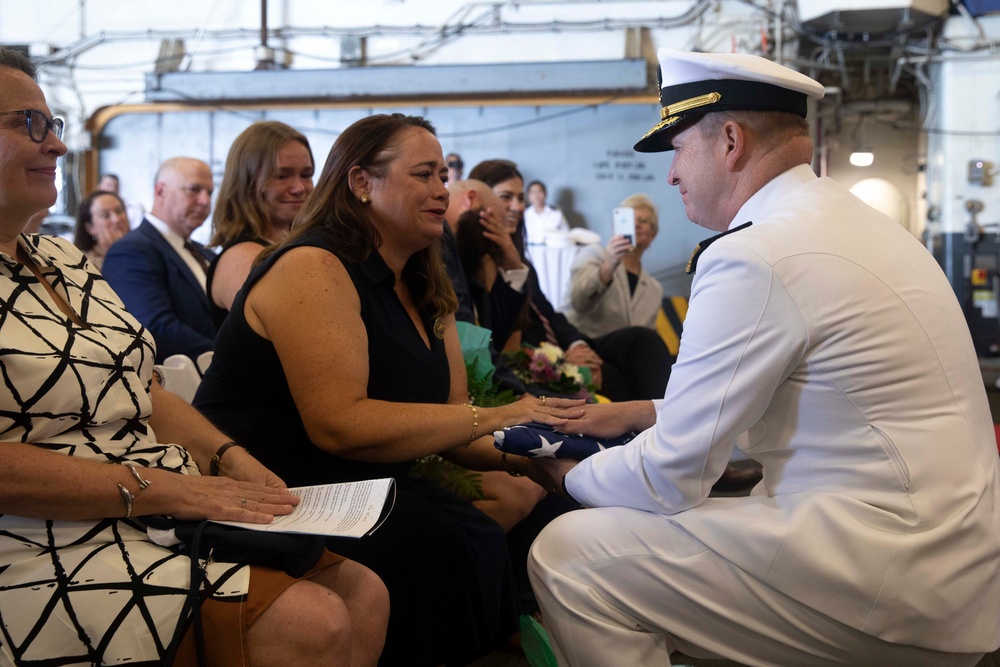 Expeditionary Strike Group Two Change of Command Ceremony