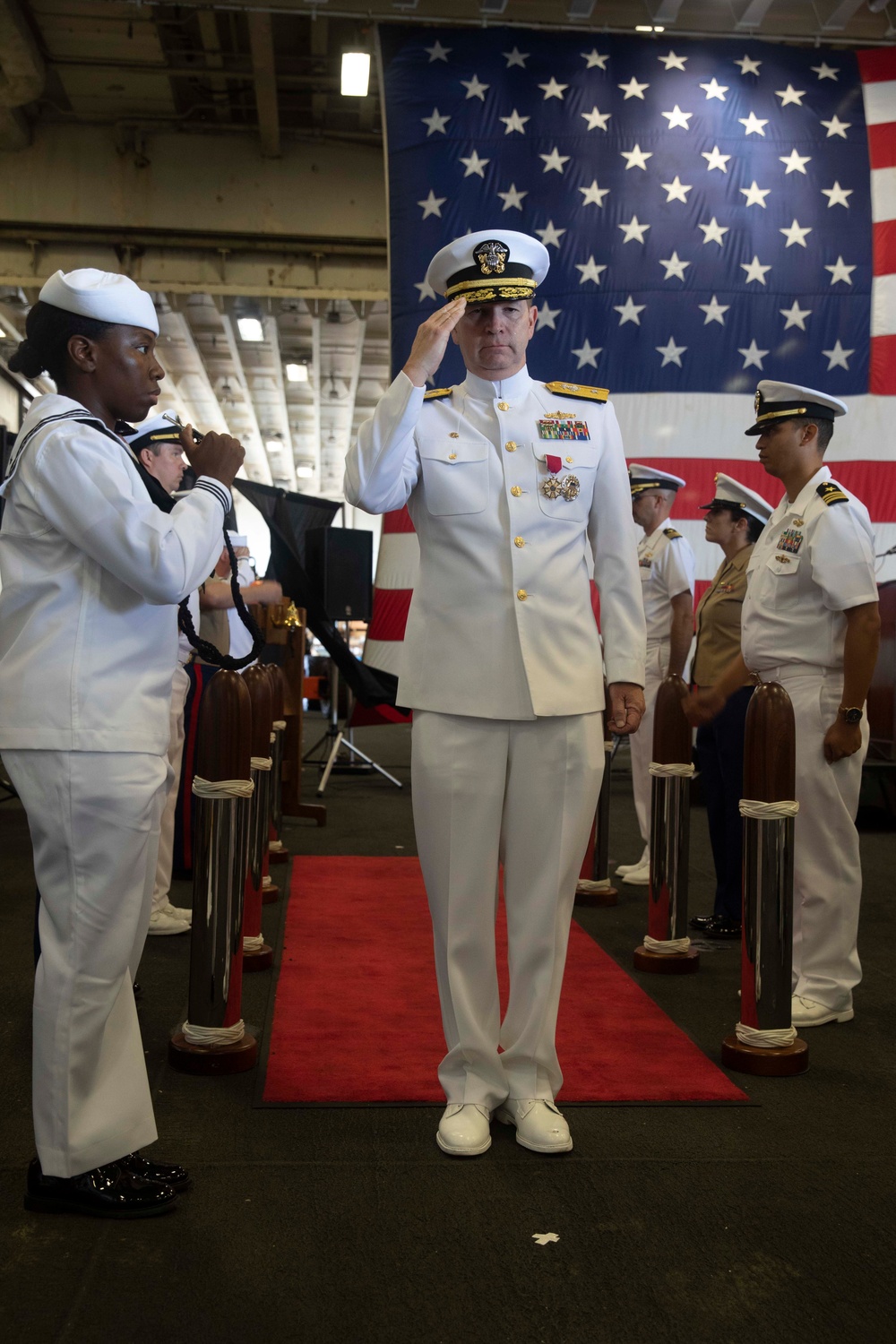 Expeditionary Strike Group Two Change of Command Ceremony