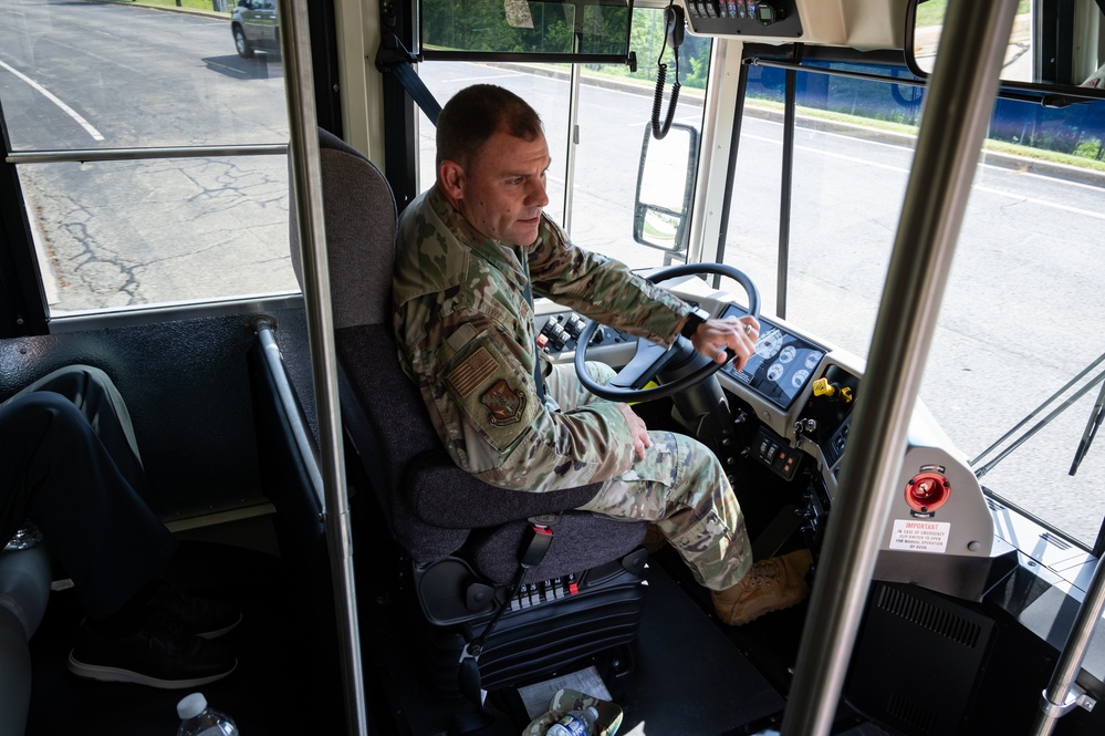 Rep. Eric Sorensen visits the 182nd