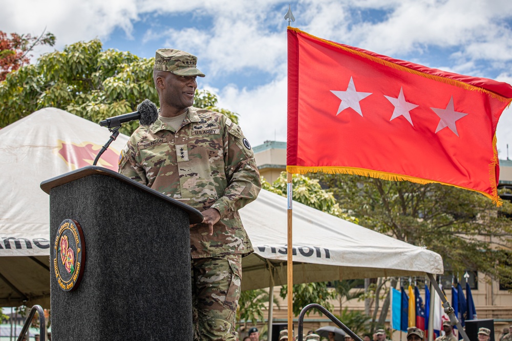 25th Infantry Division Change of Command
