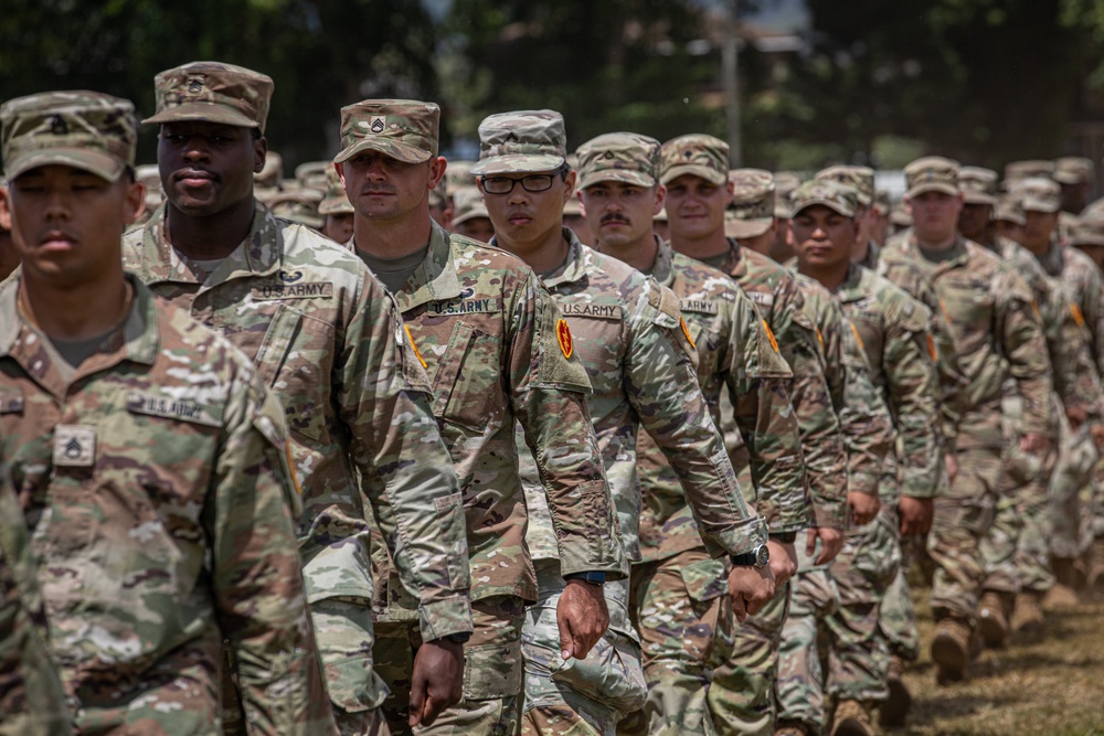 25th Infantry Division Change of Command