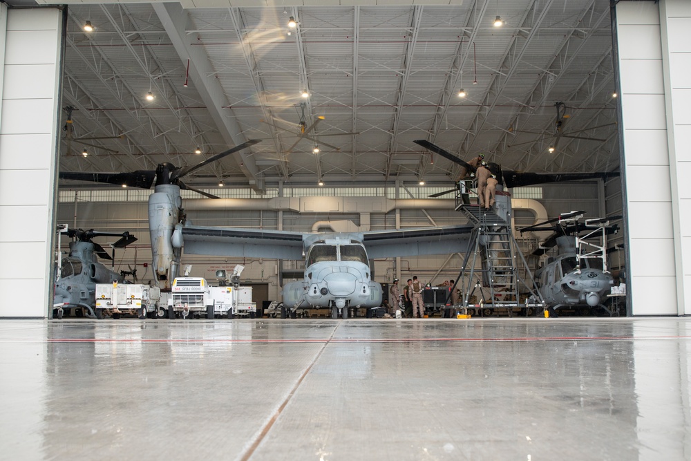 VMM-165 (Rein.) Makes Preparations for Tropical Storm Hilary during RUT