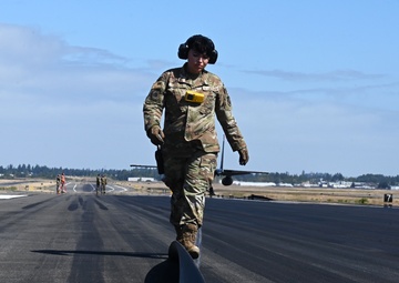 627th Civil Engineering Squadron Completes the Annual Barrier Arrest System Test